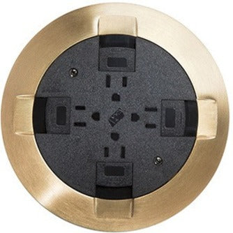 Wiremold PSRC9 Series 2 (51mm) Flush Furniture Feed Fitting