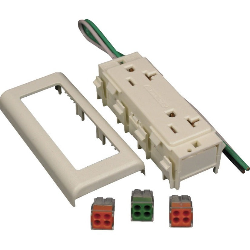 Wiremold 2400 20A Duplex Receptacle Fitting