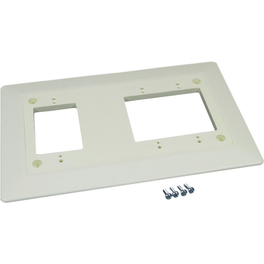 Wiremold WSA00-4WH Mounting Bracket for Gang Box - White