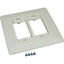 Wiremold WSB07-2AWH Mounting Bracket for Gang Box - White