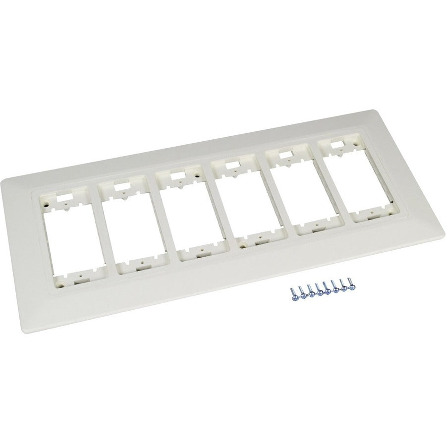 Wiremold WallSource Mounting Bracket for Faceplate Module - White