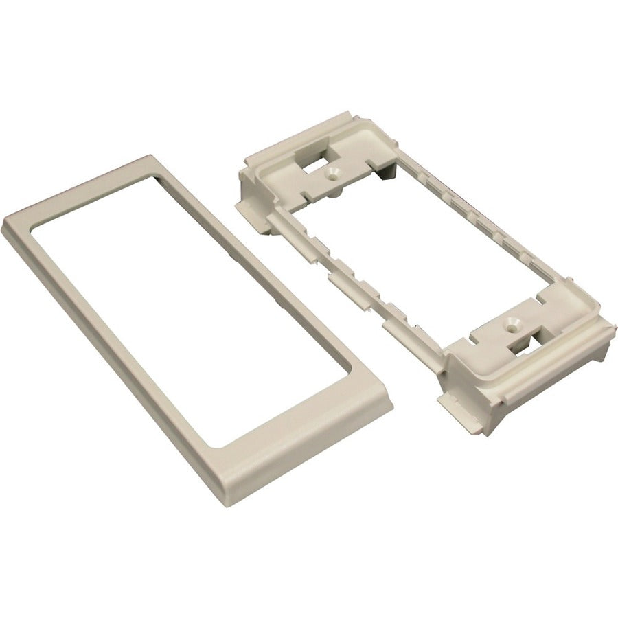 Wiremold 40N2F31WH Mounting Bracket for Power Equipment Communication Module Faceplate Cable Raceway - White