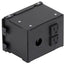 Wiremold InteGreat All Power Table Box Field Wired Black