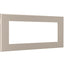 Wiremold Furniture Power Replacement Bezel for Basic Power Unit- Nickel