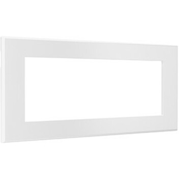 Wiremold Furniture Power Replacement Bezel for Basic Power Unit- White
