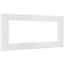 Wiremold Furniture Power Replacement Bezel for Basic Power Unit- White