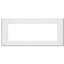 Wiremold Furniture Power Replacement Bezel for Basic Power Unit- White