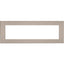 Wiremold Furniture Power Replacement Bezel for Switching Power Unit - Nickel
