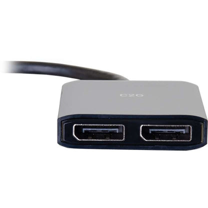 C2G 4K DisplayPort Dual Monitor Splitter MST Hub - M/F