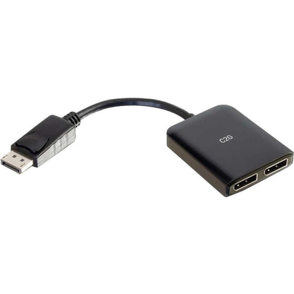 C2G 4K DisplayPort Dual Monitor Splitter MST Hub - M/F