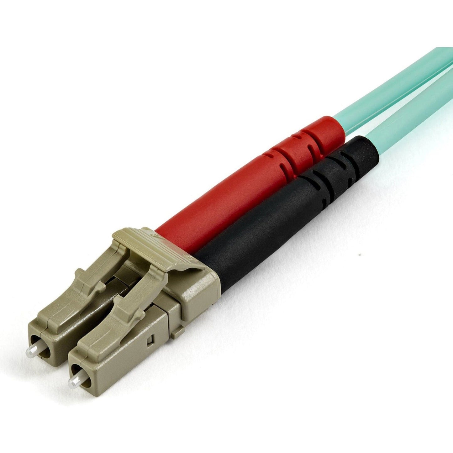 StarTech.com 7m (22ft) LC/UPC to LC/UPC OM4 Multimode Fiber Optic Cable 50/125&micro;m LOMMF/VCSEL Zipcord Fiber 100G LSZH Fiber Patch Cord