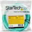 StarTech.com 15m (50ft) LC/UPC to LC/UPC OM3 Multimode Fiber Optic Cable Full Duplex Zipcord Fiber 100Gbps LOMMF LSZH Fiber Patch Cord
