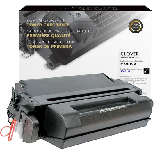 Clover Technologies Laser Toner Cartridge - Alternative for HP IBM 09A (75P5903) - Black - 1 Pack