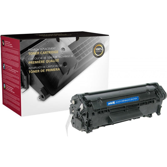 Clover Technologies Remanufactured Extended Yield Laser Toner Cartridge - Alternative for HP Canon Troy 12A 12L 703 (Q2612A Q2612A(J) Q2612L Q2612X7616A005 7616A005AA CRG703 EP703 02-81132-001 2-81132-001) - Black Pack