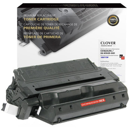 Clover Technologies Remanufactured MICR Laser Toner Cartridge - Alternative for HP Troy Canon 82X EP-72 (C4182X 02-81023-001 C4182X(M) 3845A002 3845A003 3845A003AA R94-6002-150 2-81023-001) - Black Pack