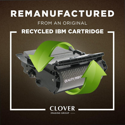 Clover Technologies MICR High Yield Laser Toner Cartridge - Alternative for IBM Source Technologies 75P4303 STI-204060 75P4301 - Black - 1 Pack