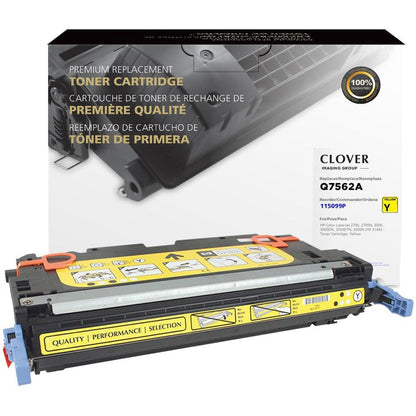 Clover Technologies Remanufactured Laser Toner Cartridge - Alternative for HP 314A (Q7562A) - Yellow Pack