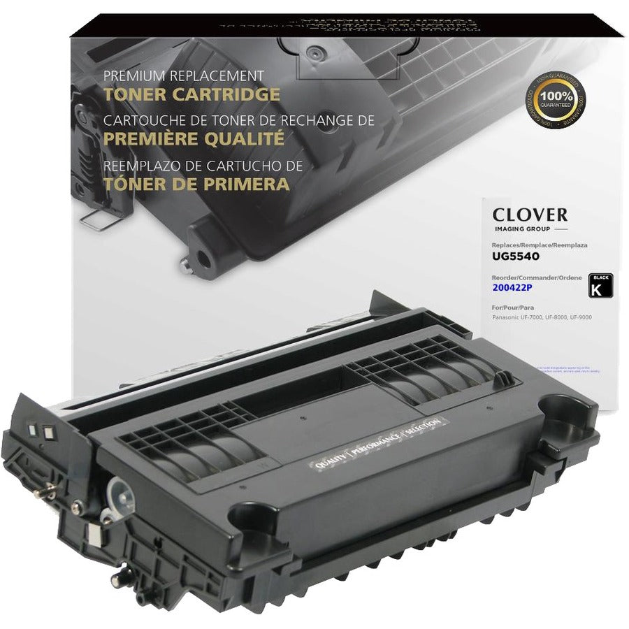 Clover Technologies Remanufactured Laser Toner Cartridge - Alternative for Panasonic (UG5530 UG5540) - Black Pack