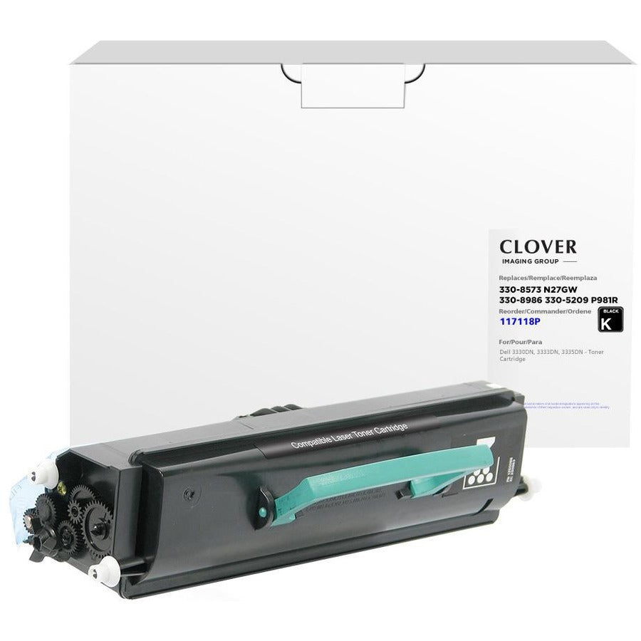 Clover Technologies Laser Toner Cartridge - Alternative for Dell 330-8573 330-8986 N27GW 9KH76 R2PCF YY0JN - Black - 1 Pack