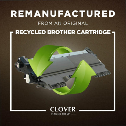 Clover Technologies Remanufactured High Yield Laser Toner Cartridge - Alternative for Brother TN315 TN315BK - Black Pack