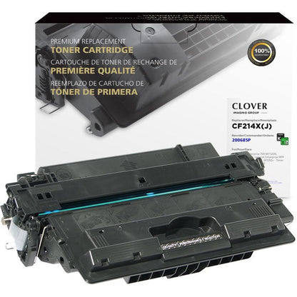 Clover Technologies Remanufactured Extended Yield Laser Toner Cartridge - Alternative for HP 14A 14X (CF214A CF214X CF214X(J)) - Black Pack