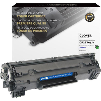 Clover Technologies Remanufactured Extended Yield Laser Toner Cartridge - Alternative for HP 83A (CF283A CF283A(J)) - Black Pack