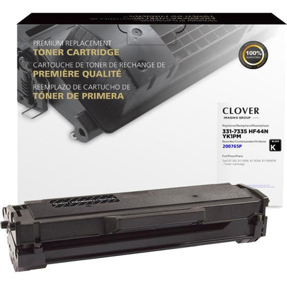 Clover Technologies Remanufactured Laser Toner Cartridge - Alternative for Dell (B1160 331-7335 HF44N YK1PM) - Black Pack