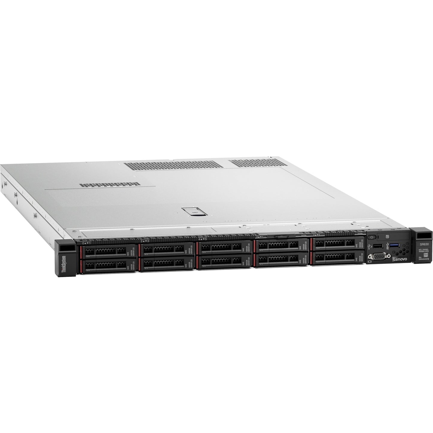 Lenovo ThinkSystem SR630 7X02A0CGNA 1U Rack Server - 1 x Intel Xeon Silver 4214 2.20 GHz - 16 GB RAM - Serial ATA/600 Controller
