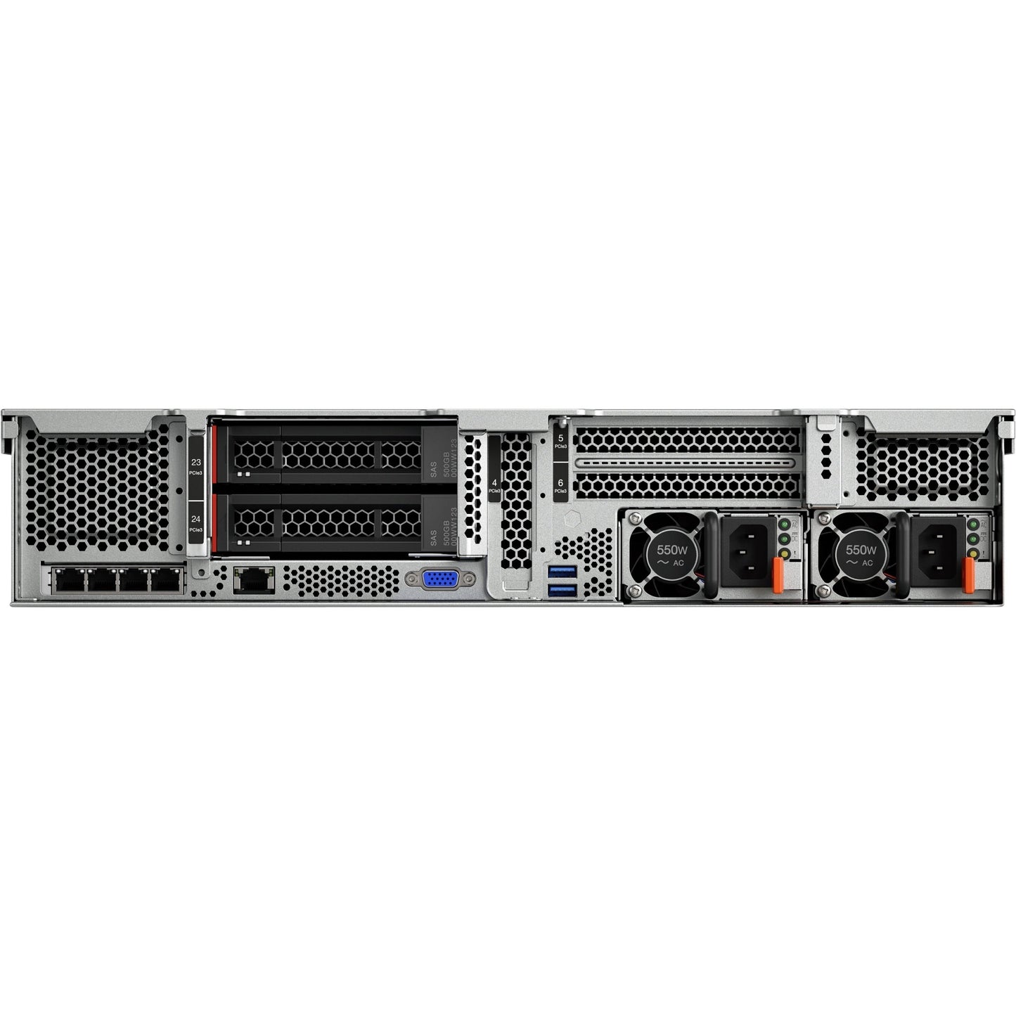 Lenovo ThinkSystem SR650 7X06A0FJNA 2U Rack Server - 1 x Intel Xeon Gold 5217 3 GHz - 32 GB RAM - 12Gb/s SAS Controller