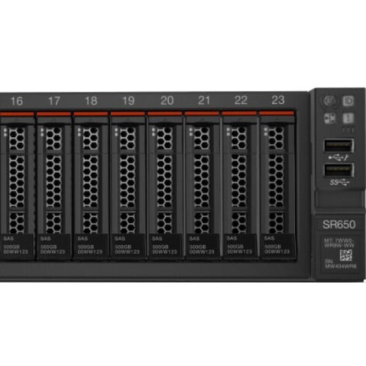Lenovo ThinkSystem SR650 7X06A0FKNA 2U Rack Server - 1 x Intel Xeon Silver 4216 2.10 GHz - 32 GB RAM - 12Gb/s SAS Serial ATA/600 Controller