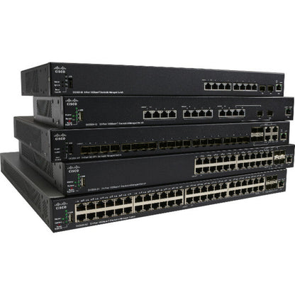 Cisco SX350X-24F 24-Port 10G SFP+ Stackable Managed Switch