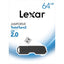 Lexar 64GB JumpDrive TwistTurn2 USB 2.0 Flash Drive