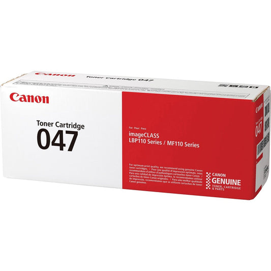Canon 047 Original Laser Toner Cartridge - Black - 1 Each