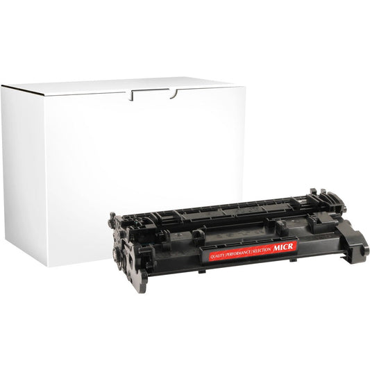 Elite Image Remanufactured MICR Laser Toner Cartridge - Alternative for HP 26A - Black - 1 Each