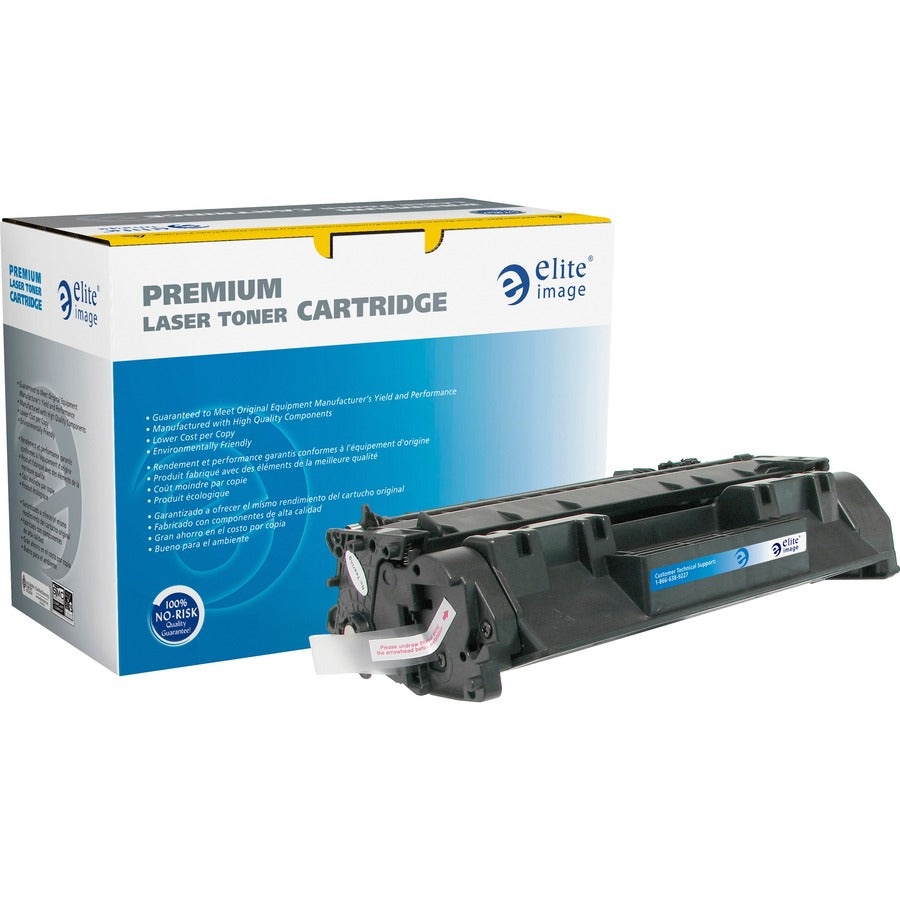 Elite Image Remanufactured MICR Laser Toner Cartridge - Alternative for HP 80A (CF280A) - Black - 1 Each