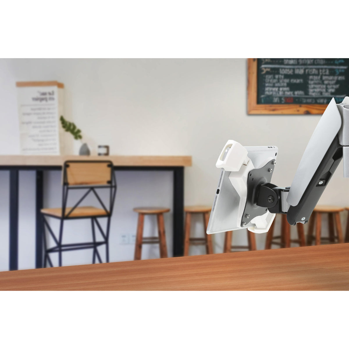 Amer Mounts Mounting Adapter for Tablet - Black White
