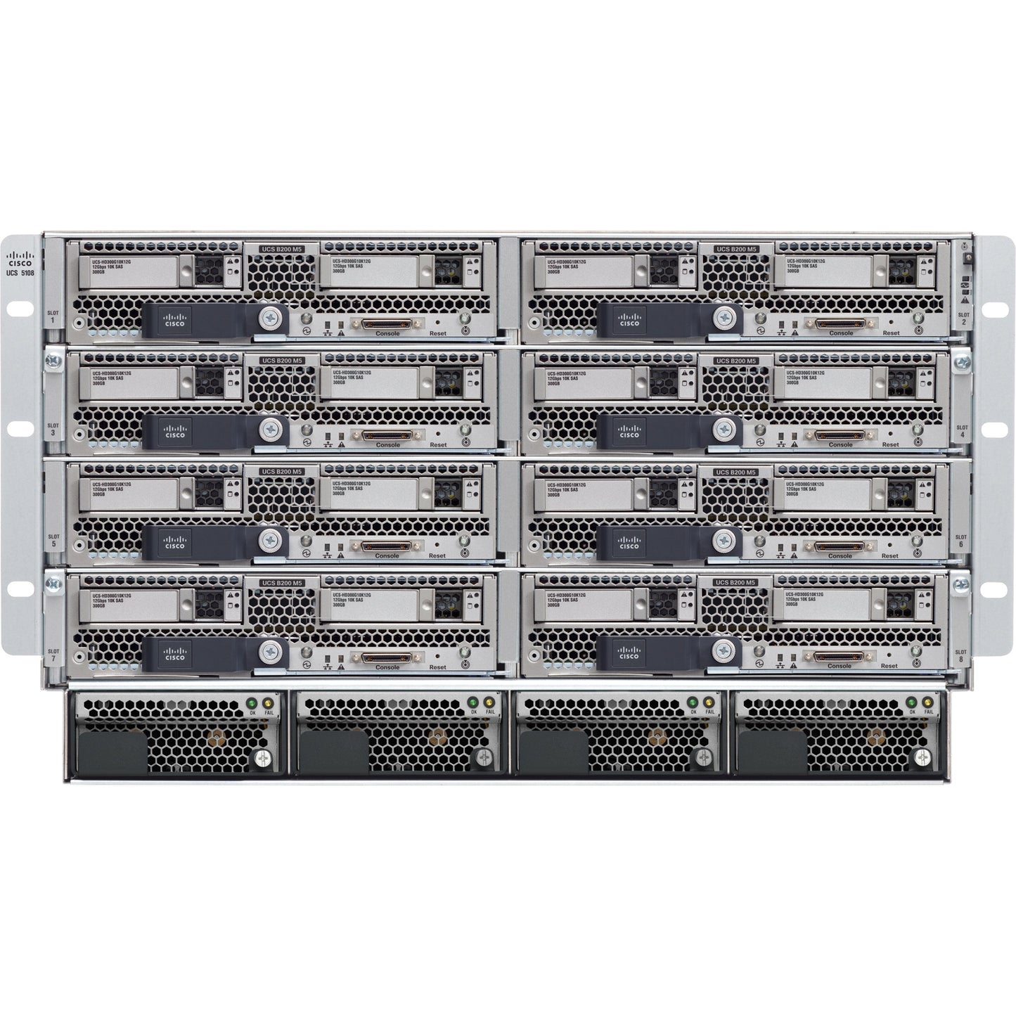 Cisco B200 M5 Blade Server - 2 x Intel Xeon Gold 5118 2.30 GHz - 96 GB RAM - Serial ATA 12Gb/s SAS Controller