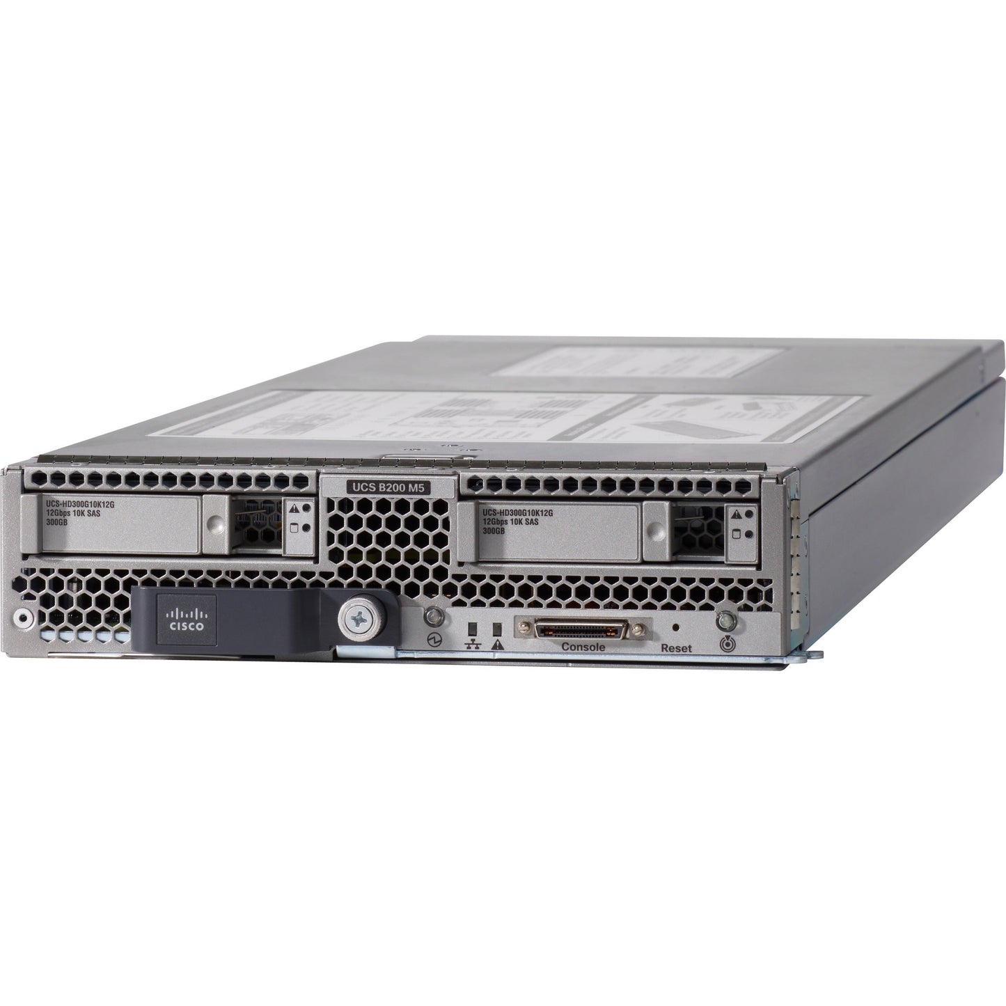 Cisco B200 M5 Blade Server - 2 x Intel Xeon Gold 5118 2.30 GHz - 96 GB RAM - Serial ATA 12Gb/s SAS Controller