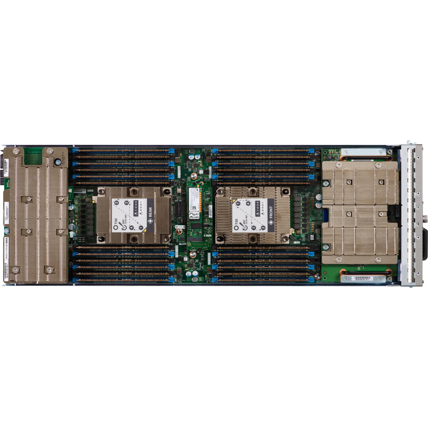 Cisco B200 M5 Blade Server - 2 x Intel Xeon Gold 5118 2.30 GHz - 96 GB RAM - Serial ATA 12Gb/s SAS Controller