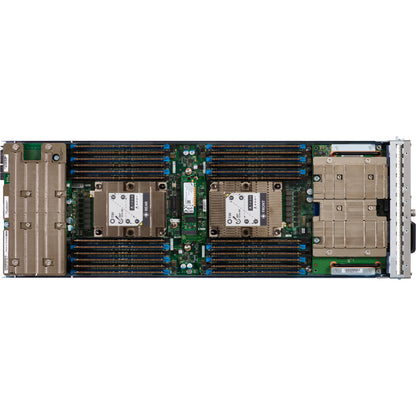 Cisco B200 M5 Blade Server - 2 x Intel Xeon Gold 5118 2.30 GHz - 96 GB RAM - Serial ATA 12Gb/s SAS Controller