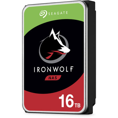 Seagate IronWolf ST16000VN001 16 TB Hard Drive - 3.5" Internal - SATA (SATA/600) - Conventional Magnetic Recording (CMR) Method