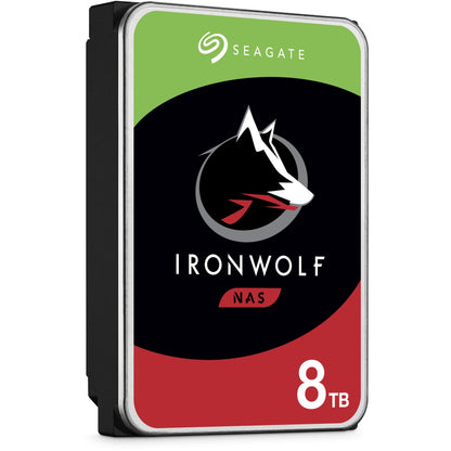 Seagate IronWolf ST8000VN004 8 TB Hard Drive - 3.5" Internal - SATA (SATA/600) - Conventional Magnetic Recording (CMR) Method