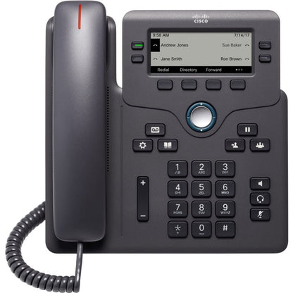 Cisco 6851 IP Phone - Refurbished - Charcoal