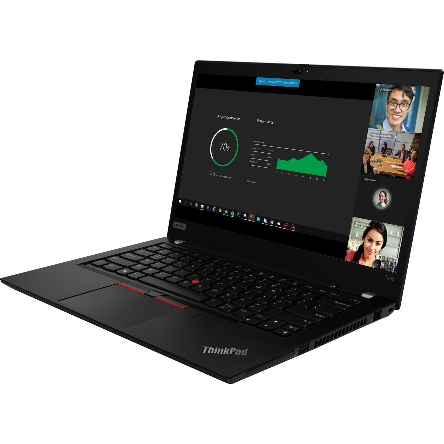 Lenovo ThinkPad T490 20N3S1S200 14" Notebook - 1920 x 1080 - Intel Core i5 8th Gen i5-8365U Quad-core (4 Core) 1.60 GHz - 16 GB Total RAM - 512 GB SSD - Glossy Black