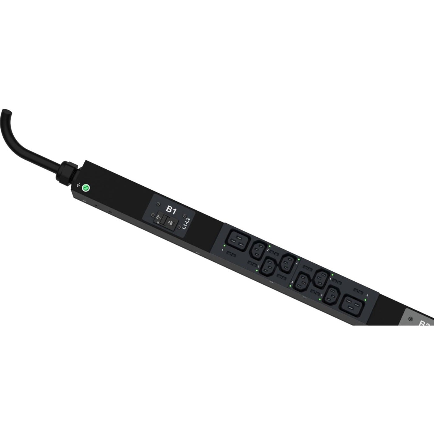 Panduit P24G14M Monitored & Switched per Outlet PDU
