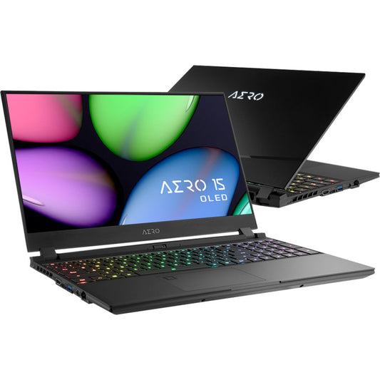 Gigabyte AERO 15 AERO 15 OLED SA-7US5130SH 15.6" Gaming Notebook - 3840 x 2160 - Intel Core i7 9th Gen i7-9750H 2.60 GHz - 16 GB Total RAM - 512 GB SSD