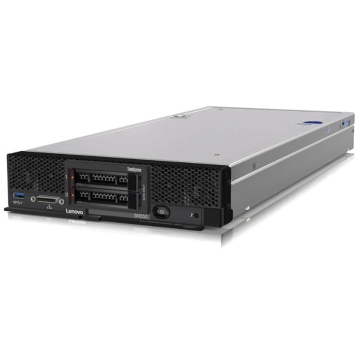 Lenovo ThinkSystem SN550 7X16A07BNA Blade Server - 1 x Intel Xeon Silver 4208 2.10 GHz - 32 GB RAM - Serial ATA/600 Serial Attached SCSI (SAS) Controller