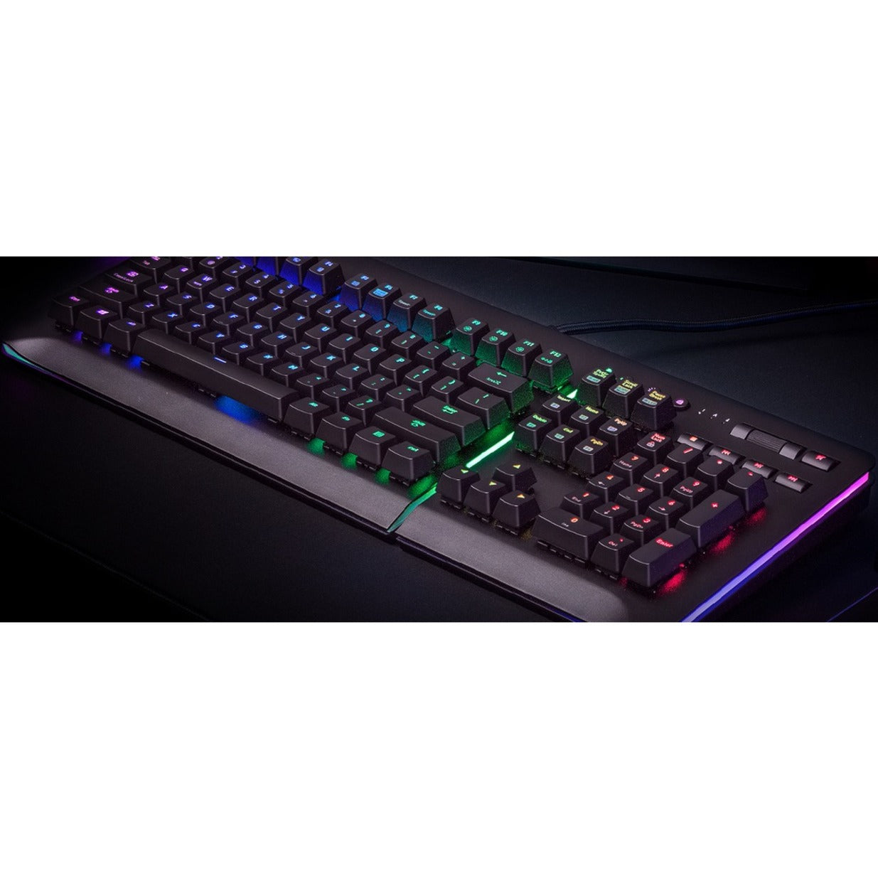 Tt eSPORTS Level 20 RGB Razer Green Gaming Keyboard