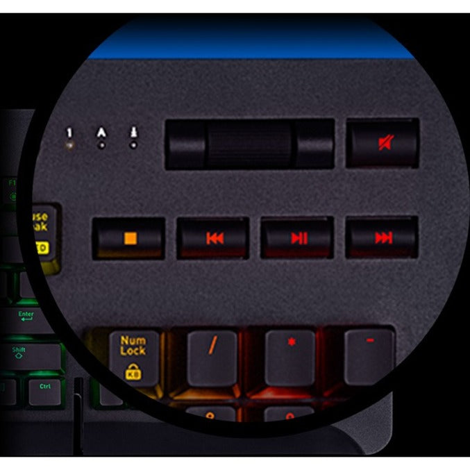 Tt eSPORTS Level 20 RGB Razer Green Gaming Keyboard