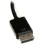 10IN BLACK DISPLAYPORT TO      